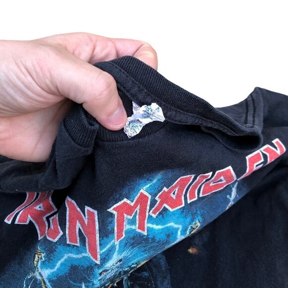 VINTAGE Iron Maiden Graphic Shirt Medium - Picture 9 of 9